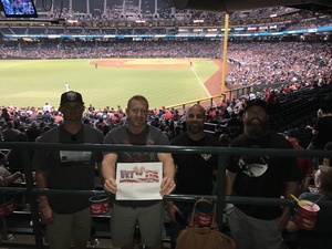 Trace attended Arizona Diamondbacks vs. Houston Astros - MLB on Aug 14th 2017 via VetTix 