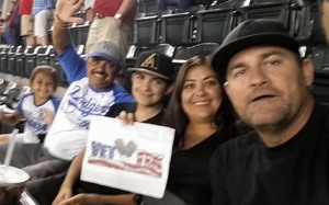 Joe attended Arizona Diamondbacks vs. Los Angeles Dodgers - MLB on Aug 31st 2017 via VetTix 