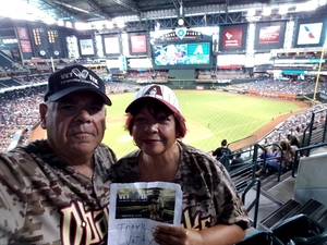 Francisco attended Arizona Diamondbacks vs. Los Angeles Dodgers - MLB on Aug 31st 2017 via VetTix 