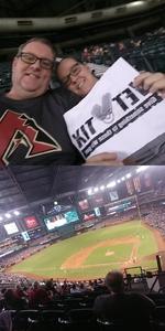 Mick attended Arizona Diamondbacks vs. Colorado Rockies - MLB on Sep 12th 2017 via VetTix 