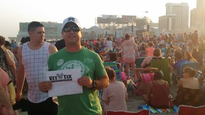 keith attended P!nk - 2017 Atlantic City Beachfest Concert on Jul 12th 2017 via VetTix 
