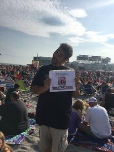 Stephen attended P!nk - 2017 Atlantic City Beachfest Concert on Jul 12th 2017 via VetTix 