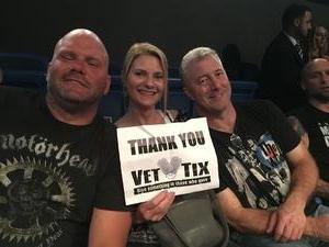 Mark attended Nickelback - Feed the Machine Tour With Special Guest Daughtry and Shaman's Harvest on Jul 13th 2017 via VetTix 