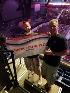 Joshua attended Nickelback - Feed the Machine Tour With Special Guest Daughtry and Shaman's Harvest on Jul 13th 2017 via VetTix 