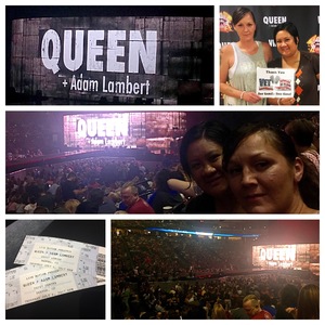 Marjorie attended Queen + Adam Lambert Live at the Pepsi Center on Jul 6th 2017 via VetTix 