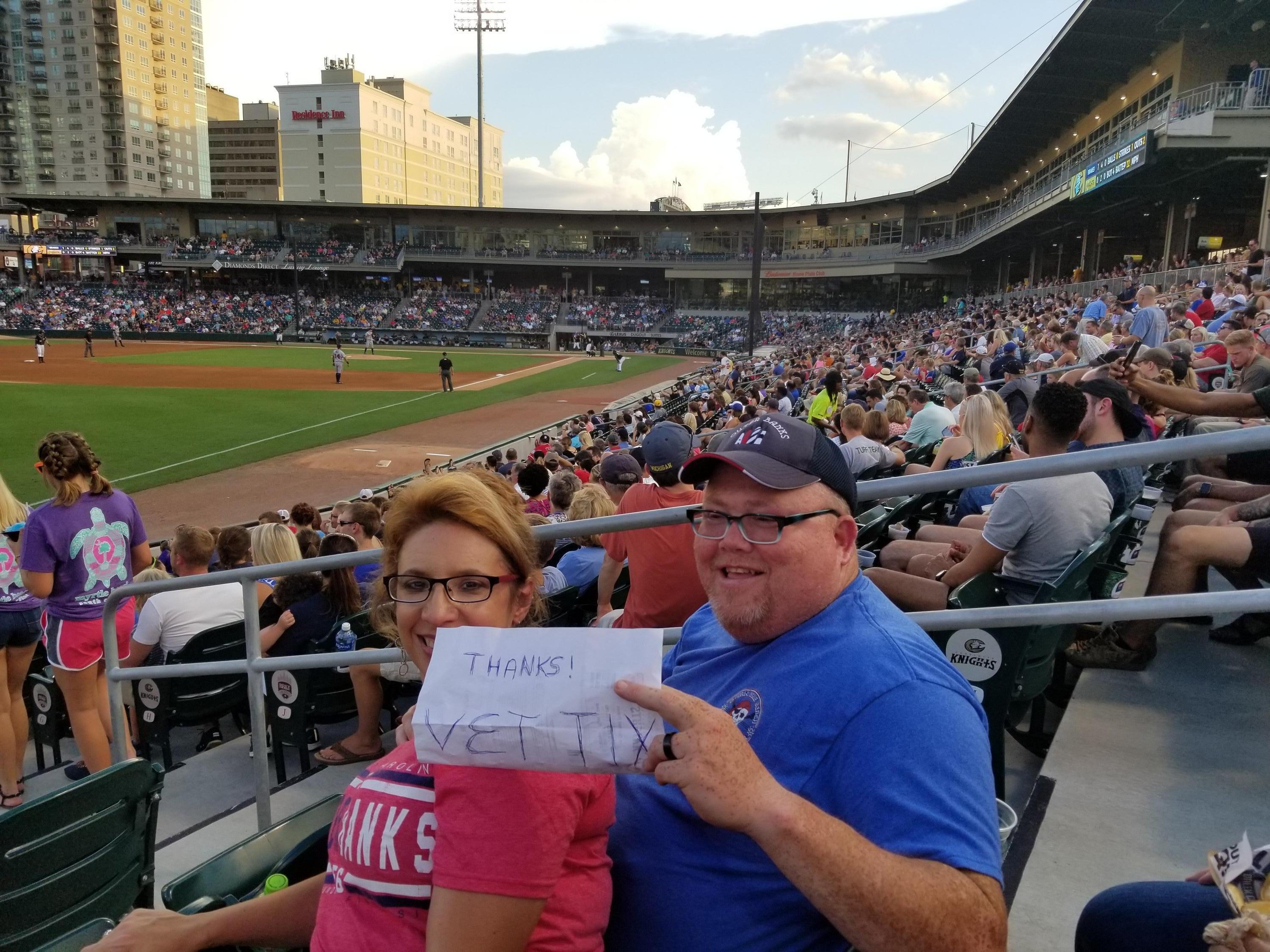 Charlotte Knights Dugout Suite