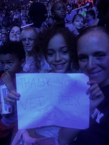 Tammy attended Marvel Universe Live! Age of Heroes - Tickets Good for Sunday 3: 00 Pm Show Only on Jul 9th 2017 via VetTix 