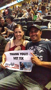 Melissa attended Brad Paisley With Special Guest Dustin Lynch, Chase Bryant, and Lindsay Ell on Jul 15th 2017 via VetTix 