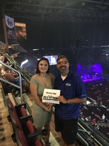 Gregory attended Daryl Hall and John Oates and Tears for Fears With a Special Acoustic Performance by Allen Stone on Jul 17th 2017 via VetTix 