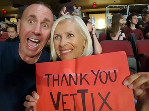 Craig attended Daryl Hall and John Oates and Tears for Fears With a Special Acoustic Performance by Allen Stone on Jul 17th 2017 via VetTix 