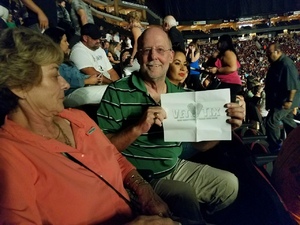 John attended Daryl Hall and John Oates and Tears for Fears With a Special Acoustic Performance by Allen Stone on Jul 17th 2017 via VetTix 