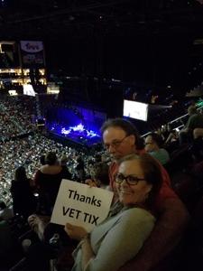 Paul attended Daryl Hall and John Oates and Tears for Fears With a Special Acoustic Performance by Allen Stone on Jul 17th 2017 via VetTix 