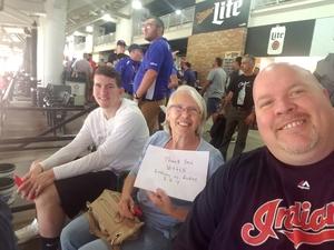 bryan attended Cleveland Indians vs. Colorado Rockies - MLB on Aug 8th 2017 via VetTix 