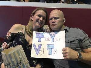Amanda attended Soul2Soul Tour With Tim McGraw and Faith Hill on Aug 17th 2017 via VetTix 