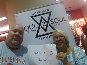 bryan attended Soul2Soul Tour With Tim McGraw and Faith Hill on Aug 17th 2017 via VetTix 