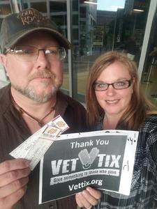 Kenneth attended Soul2Soul Tour With Tim McGraw and Faith Hill on Aug 17th 2017 via VetTix 