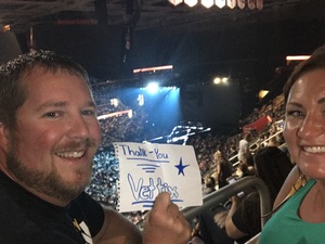 Gary attended Soul2Soul Tour With Tim McGraw and Faith Hill on Aug 17th 2017 via VetTix 