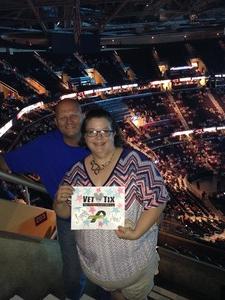 Orval attended Soul2Soul Tour With Tim McGraw and Faith Hill on Aug 17th 2017 via VetTix 