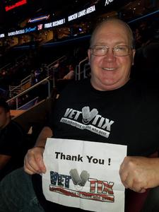 David attended Soul2Soul Tour With Tim McGraw and Faith Hill on Aug 17th 2017 via VetTix 
