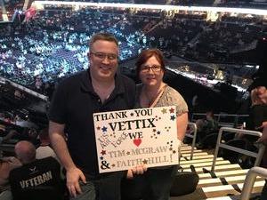 Trevor attended Soul2Soul Tour With Tim McGraw and Faith Hill on Aug 17th 2017 via VetTix 