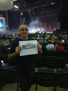 Daniel attended Goo Goo Dolls: Long Way Home Summer Tour With Phillip Phillips - Reserved Seats on Sep 7th 2017 via VetTix 
