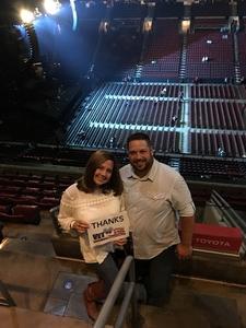 Jeffery attended Soul2Soul Tour With Tim McGraw and Faith Hill on Aug 18th 2017 via VetTix 