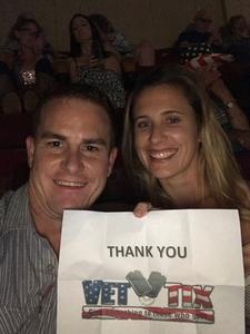 Nick and Jami attended Soul2Soul Tour With Tim McGraw and Faith Hill on Aug 18th 2017 via VetTix 