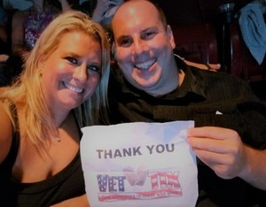 Gregory attended Soul2Soul Tour With Tim McGraw and Faith Hill on Aug 18th 2017 via VetTix 