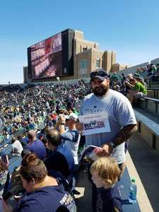 Notre Dame Fighting Irish vs. Temple - NCAA Football - PAH Tickets