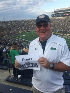 Notre Dame Fighting Irish vs. Temple - NCAA Football - PAH Tickets