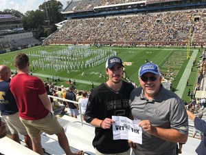 Gerald attended Georgia Tech Yellow Jackets vs. Pittsburgh - NCAA Football on Sep 23rd 2017 via VetTix 