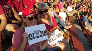 Ssgt Lewis attended University of Southern California Trojans vs. Stanford - NCAA Football on Sep 9th 2017 via VetTix 