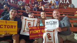 mike t attended University of Southern California Trojans vs. Stanford - NCAA Football on Sep 9th 2017 via VetTix 