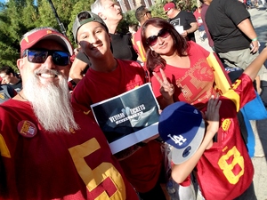 Miguel attended University of Southern California Trojans vs. Stanford - NCAA Football on Sep 9th 2017 via VetTix 