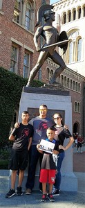 Alfred attended University of Southern California Trojans vs. Stanford - NCAA Football on Sep 9th 2017 via VetTix 