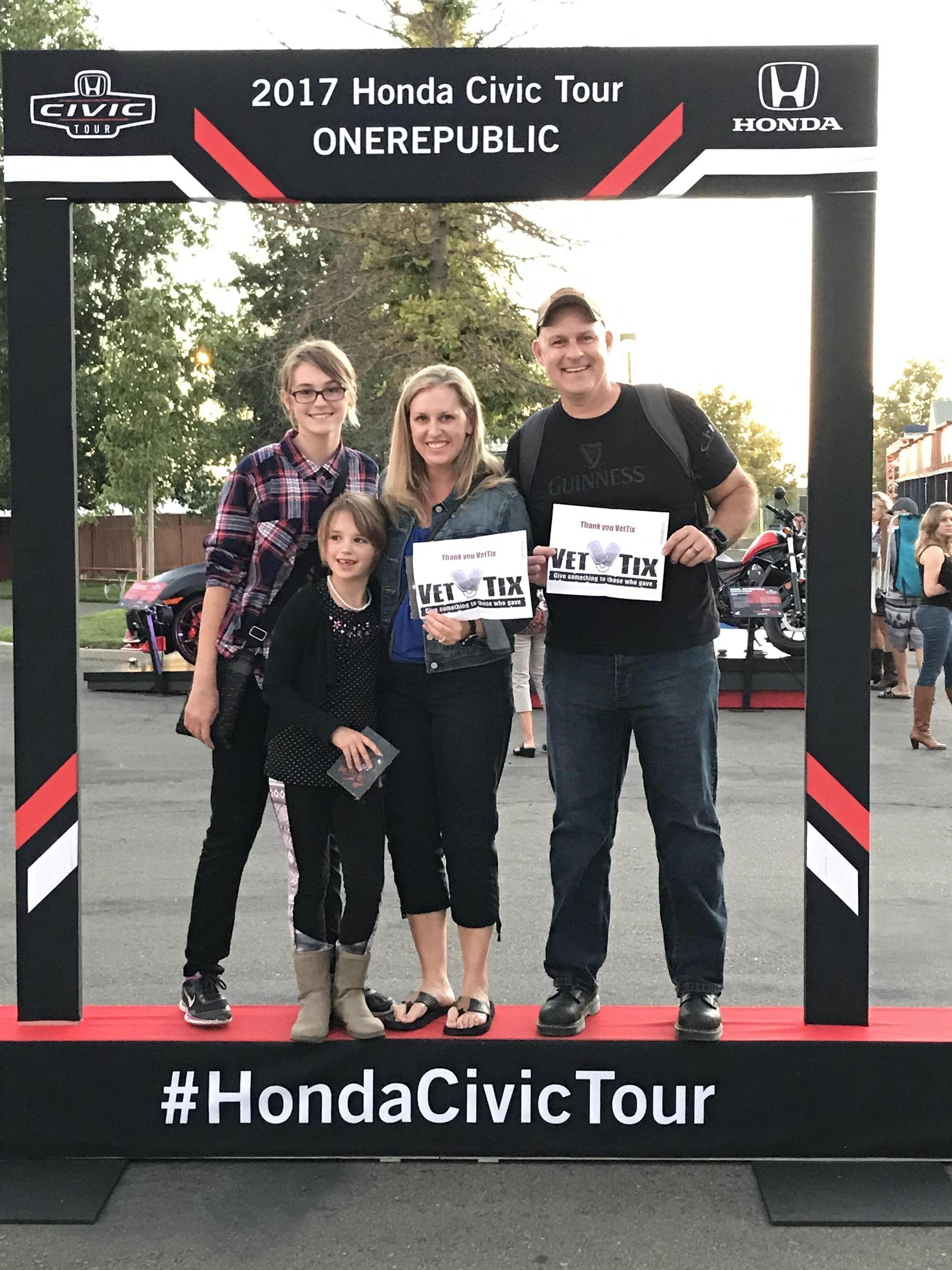 2017 Honda Civic Tour Featuring Onerepublic With Fitz & the Tantrums and James Arthur