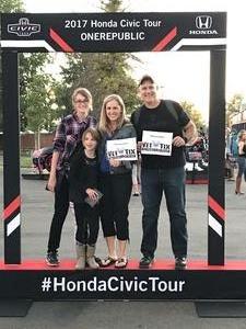 2017 Honda Civic Tour Featuring Onerepublic With Fitz & the Tantrums and James Arthur