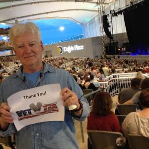 JAMES attended Goo Goo Dolls - Long Way Home Summer Tour With Phillip Phillips on Sep 2nd 2017 via VetTix 