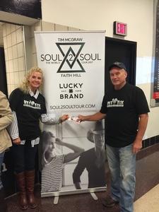 Soul2Soul Tour With Tim McGraw and Faith Hill