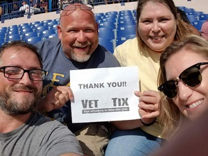 Sepy attended Navy Midshipmen vs. Tulane - NCAA Football on Sep 9th 2017 via VetTix 