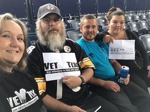 Byron&Darcy attended Brad Paisley: Weekend Warrior World Tour 2017 With Special Guest Dustin Lynch, Chase Bryant and Lindsay Ell on Sep 10th 2017 via VetTix 