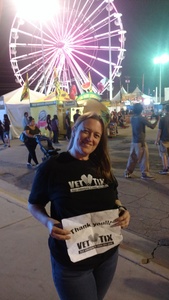Lindsay attended Arizona State Fair Armed Forces Day - Tickets Are Only Good for October 20th on Oct 20th 2017 via VetTix 