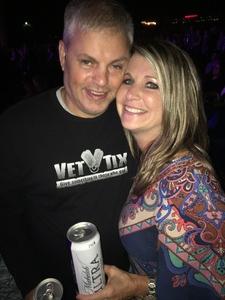 Jeffrey attended Brad Paisley: Weekend Warrior World Tour 2017 With Special Guest Dustin Lynch, Chase Bryant and Lindsay Ell on Sep 8th 2017 via VetTix 