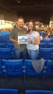 Daniel attended Brad Paisley: Weekend Warrior World Tour 2017 With Special Guest Dustin Lynch, Chase Bryant and Lindsay Ell on Sep 8th 2017 via VetTix 