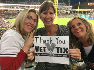 Rachelle attended Cleveland Indians vs. Detroit Tigers - MLB on Sep 11th 2017 via VetTix 
