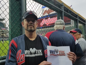 David attended Cleveland Indians vs. Detroit Tigers - MLB on Sep 11th 2017 via VetTix 