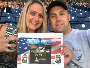 Gregory attended Luke Bryan: Huntin', Fishin' & Lovin' Everyday Tour 2017 on Sep 8th 2017 via VetTix 