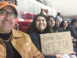 Carlos attended 2017 Texas Bowl - Texas Longhorns vs. Missouri Tigers - NCAA Football on Dec 27th 2017 via VetTix 
