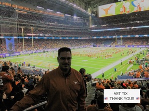 Jesse attended 2017 Texas Bowl - Texas Longhorns vs. Missouri Tigers - NCAA Football on Dec 27th 2017 via VetTix 
