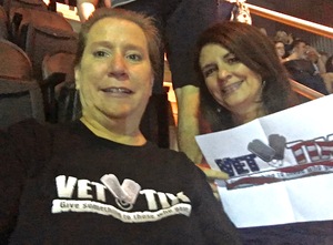 Tammy attended Soul2Soul Tour With Tim McGraw and Faith Hill on Sep 23rd 2017 via VetTix 